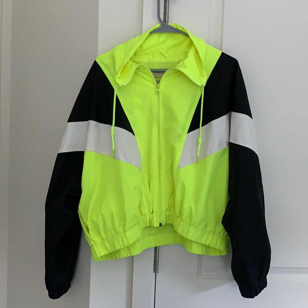 Neon windbreaker
